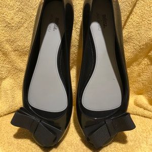Melissa Black Flats